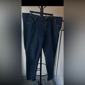Classic Indigo Straight Leg Jeans Size 20